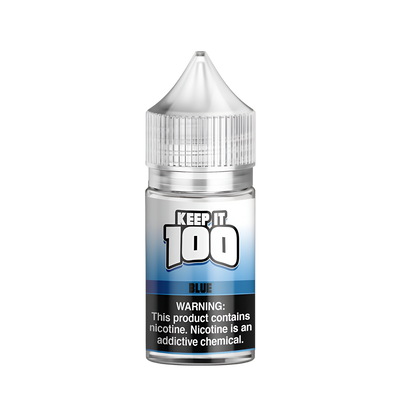 Keep it 100 Original Flavors Salt Nicotine Vape Juice 30 Mg Blue 