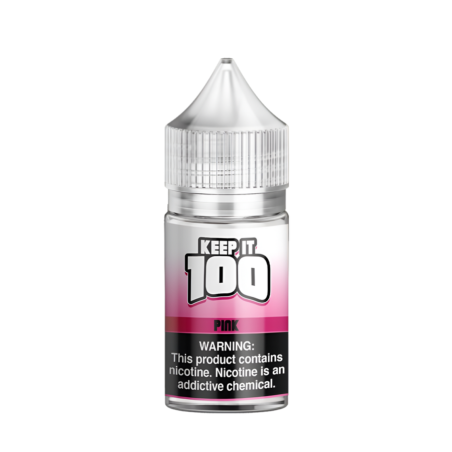 Keep it 100 Original Flavors Salt Nicotine Vape Juice 30 Mg Pink 