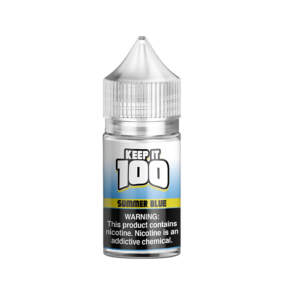 Keep it 100 Original Flavors Salt Nicotine Vape Juice 30 Mg Summer Blue 