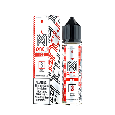 Khali Vapors Freebase Vape Juice 0 Mg Devil 's Punchbowl Ice 