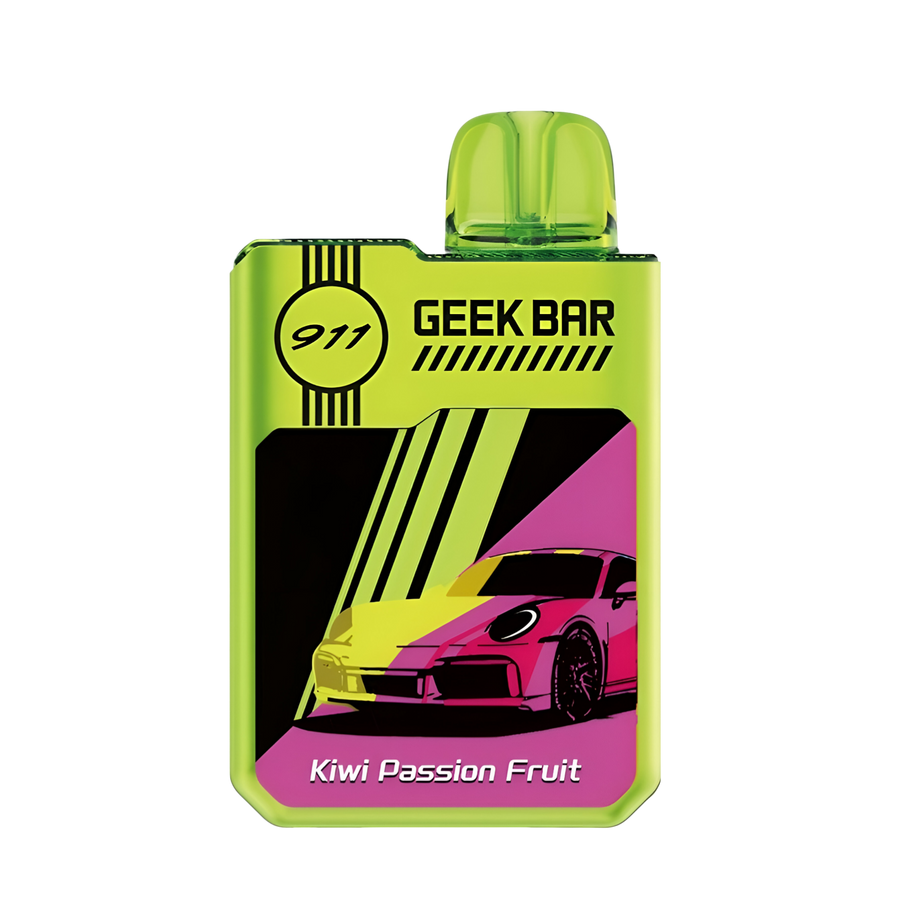 Geek Bar 911 GTS 18K Disposable Vape Kiwi Passionfruit  