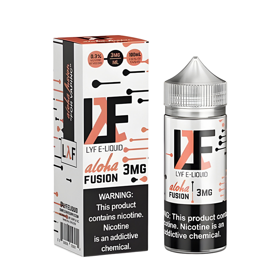 LYF Freebase Vape Juice 0 Mg Aloha Fusion 