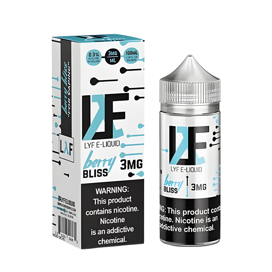 LYF Freebase Vape Juice 0 Mg Berry Bliss 