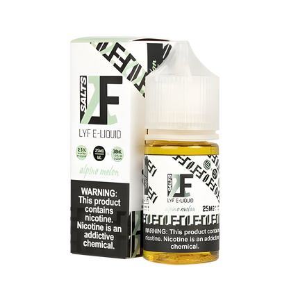 LYF Salt Nicotine Vape Juice 25 Mg 30 Ml Alpine Melon