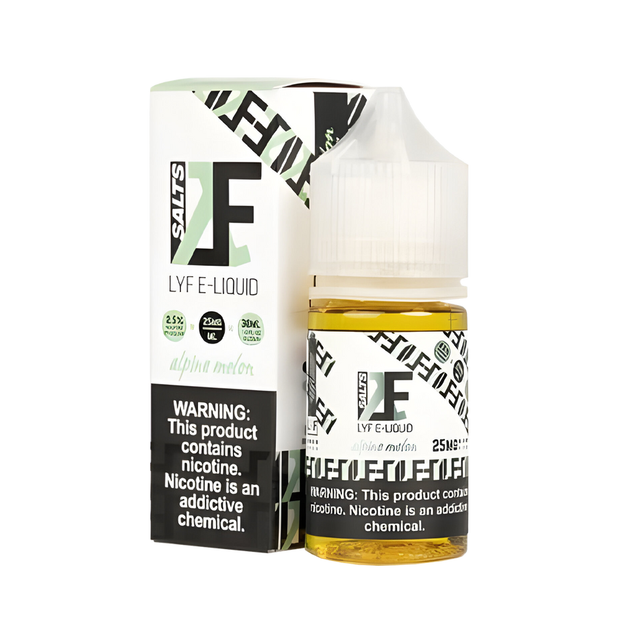 LYF Salt Nicotine Vape Juice 25 Mg Alpine Melon 