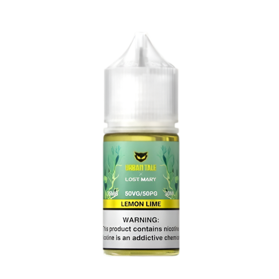 Lost Mary X Urban Tale Salt Nicotine Vape Juice 50 Mg Lemon Lime