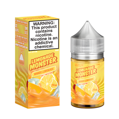 Lemonade Monster Freebase Vape Juice 0 Mg 100 Ml NTD Mango Lemonade