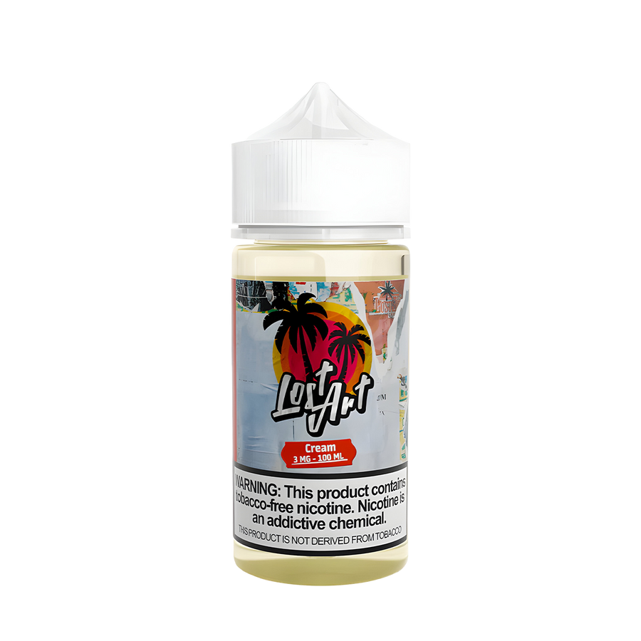 Lost Art TF Freebase Vape Juice 0 Mg Cream 