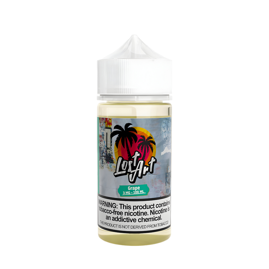 Lost Art TF Freebase Vape Juice 0 Mg Grape 