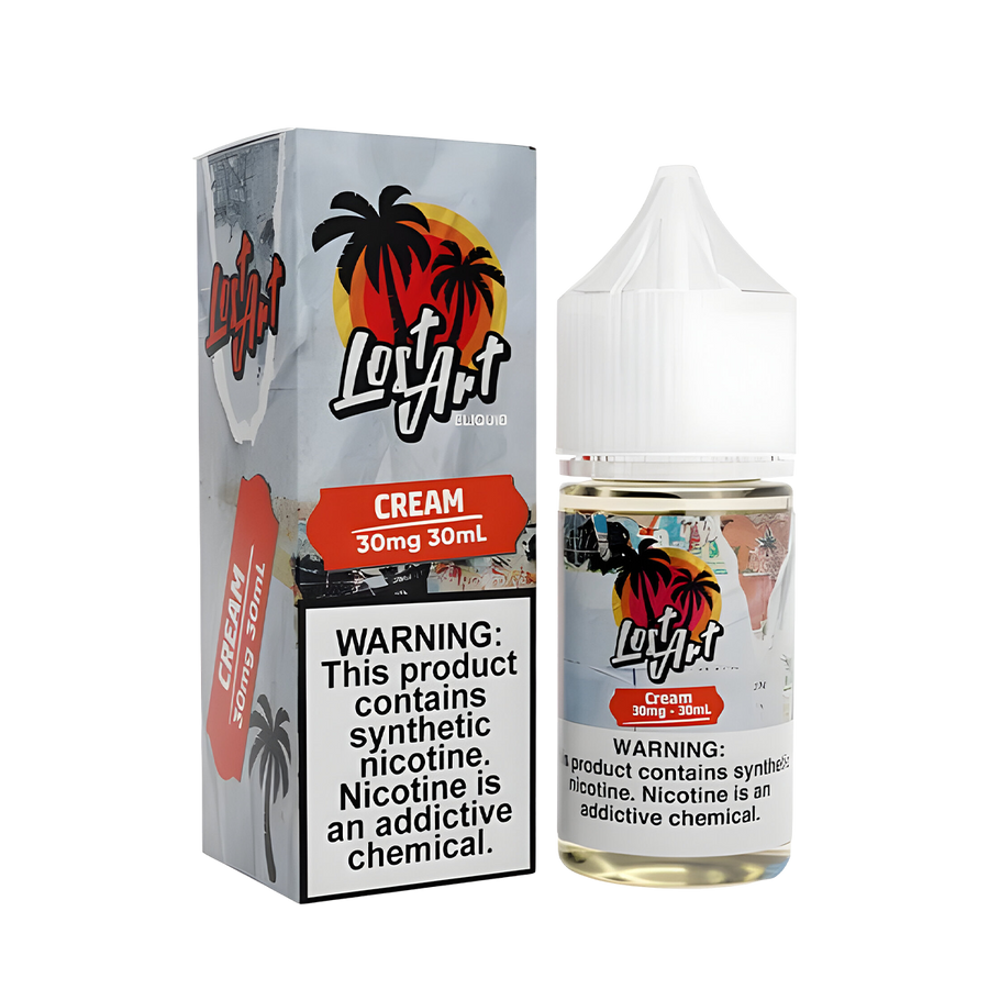 Lost Art TF Salt Nicotine Vape Juice 30 Mg Cream 