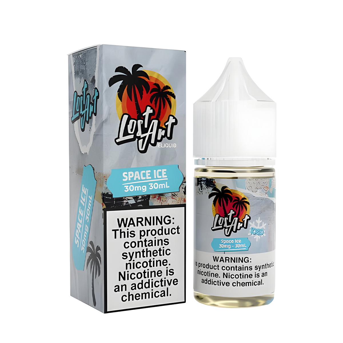 Lost Art TF Salt Nicotine Vape Juice 30 Mg 30 Ml Space Ice