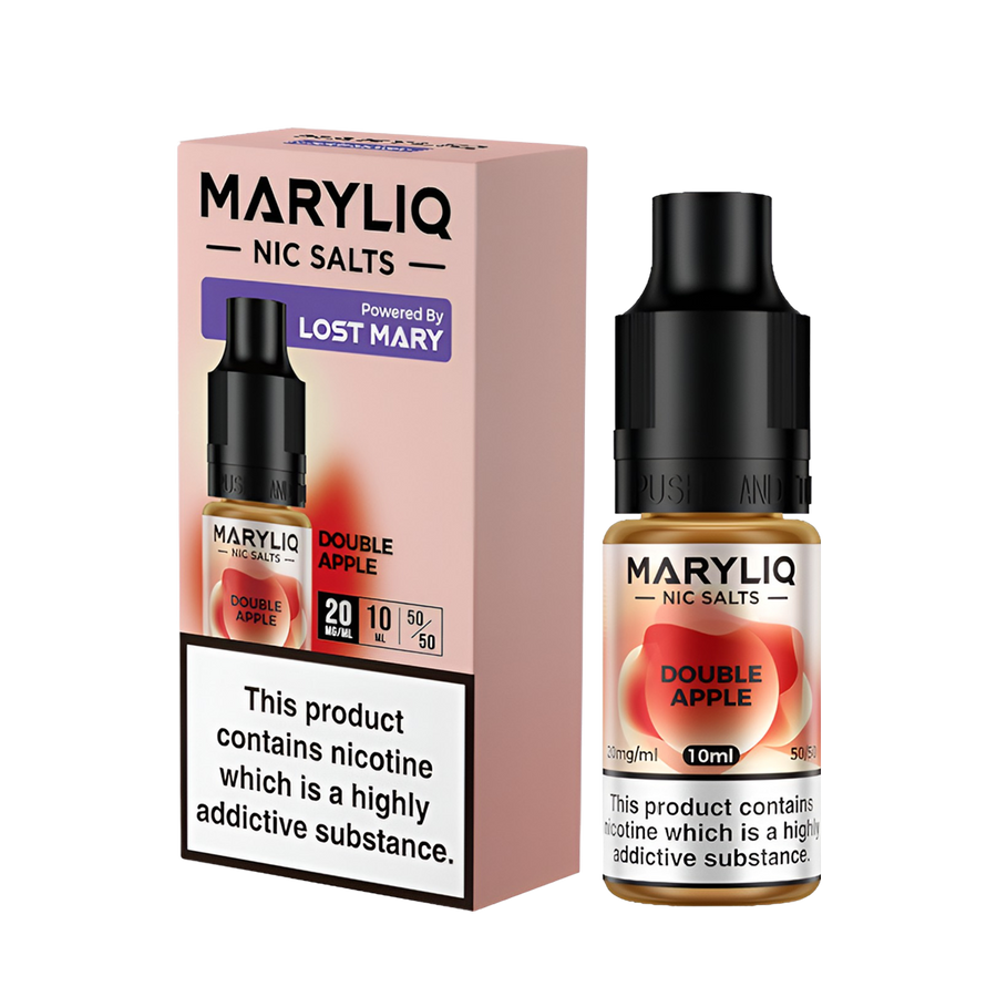 Lost Mary Maryliq Salt Nicotine Vape Juice 20 Mg Double Apple 