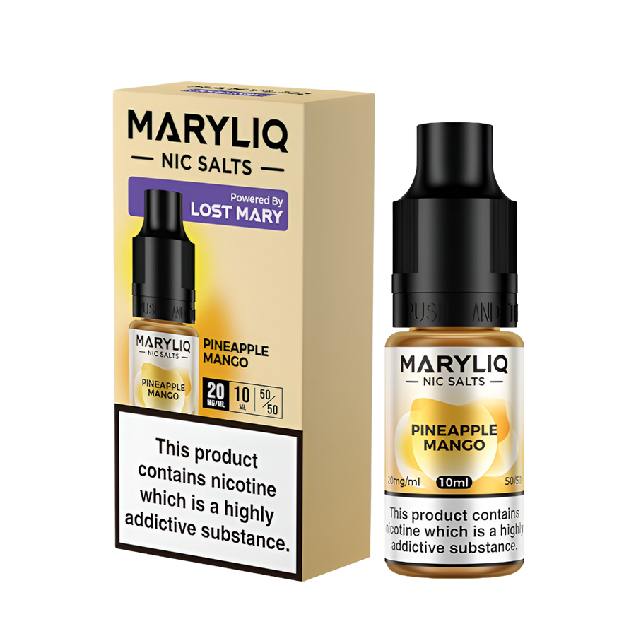 Lost Mary Maryliq Salt Nicotine Vape Juice 20 Mg Pineapple Mango 