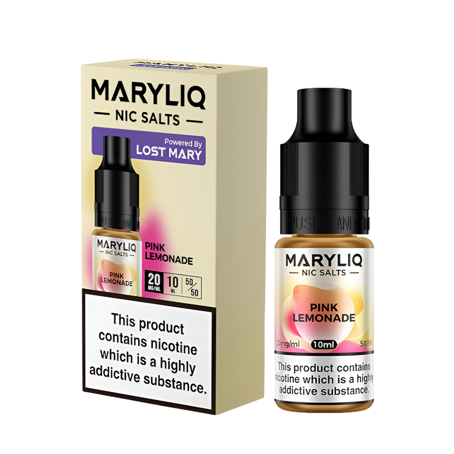 Lost Mary Maryliq Salt Nicotine Vape Juice 20 Mg Pink Lemonade 