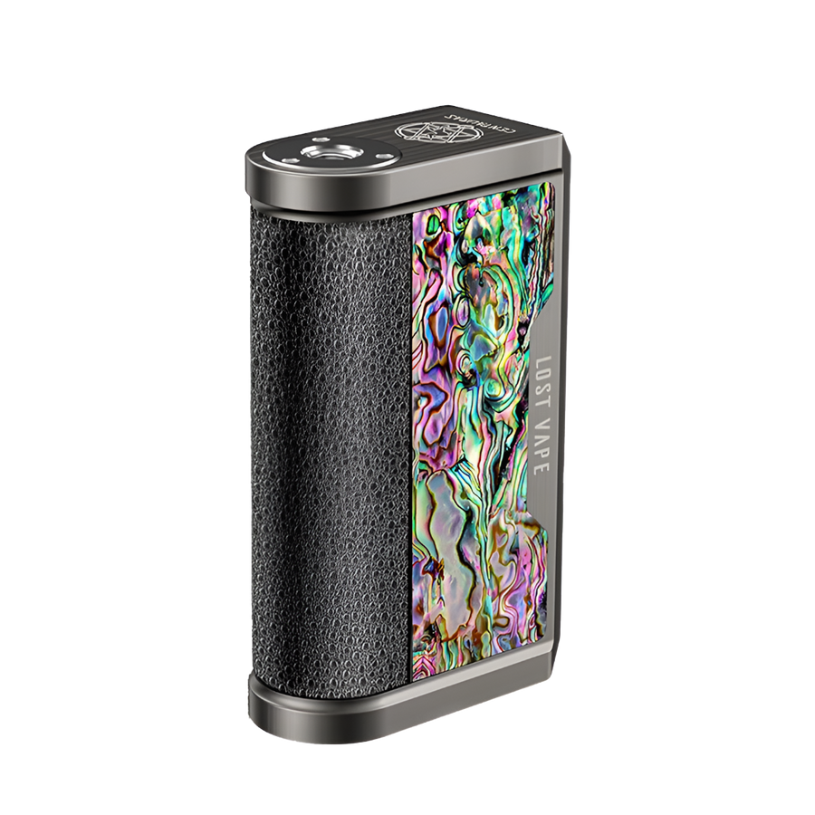 Lost Vape Centaurus DNA 250C Box-Mod Kit Gunmetal/Pearl Fish NZL Abalone Shell  