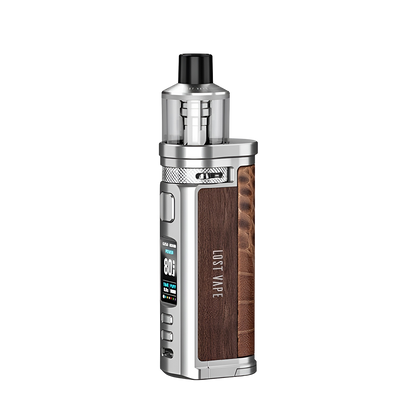 Lost Vape Centaurus Q80 Pod-Mod Kit SS Walnut Wood  