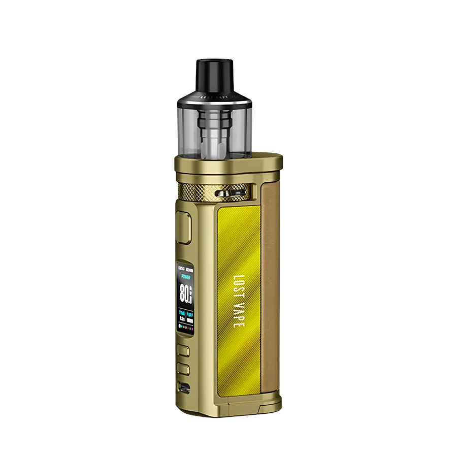 Lost Vape Centaurus Q80 Pod-Mod Kit Shiny Gold Eternal Glory  