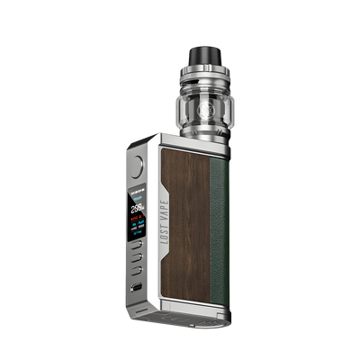 Lost Vape Centaurus Q200 Advanced Mod Kit SS Teak Wood  