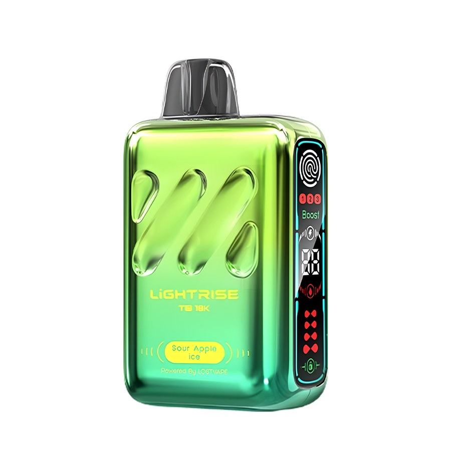 Lost Vape Lightrise TB 18K Disposable Sour Apple Ice  