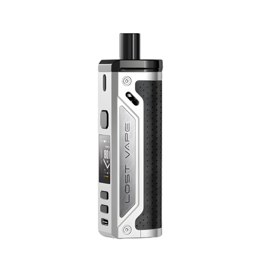 Lost Vape Thelema 80W Pod-Mod Kit SS/Grain Leather  