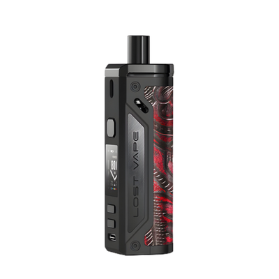 Lost Vape Thelema 80W Pod-Mod Kit Black/Ukiran Leather  