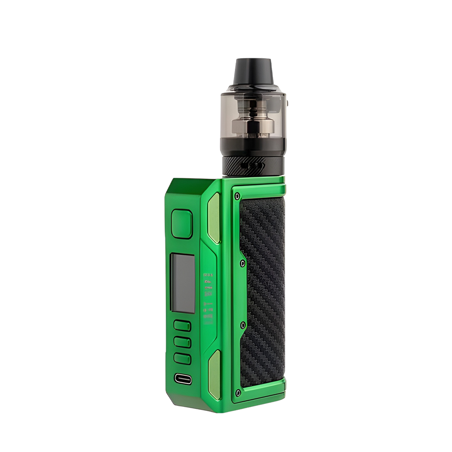 Lost Vape Thelema Quest 200W Advanced Mod Kit Carbon Fiber Series/Emerald Green  