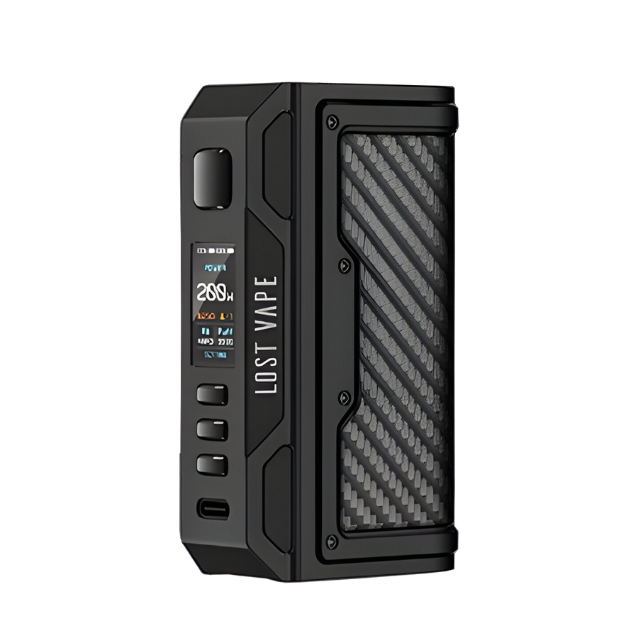 Lost Vape Thelema Quest 200W Box-Mod Kit Black Carbon Fiber  