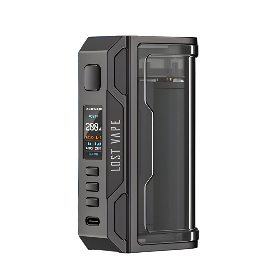 Lost Vape Thelema Quest 200W Box-Mod Kit Gunmetal Clear  