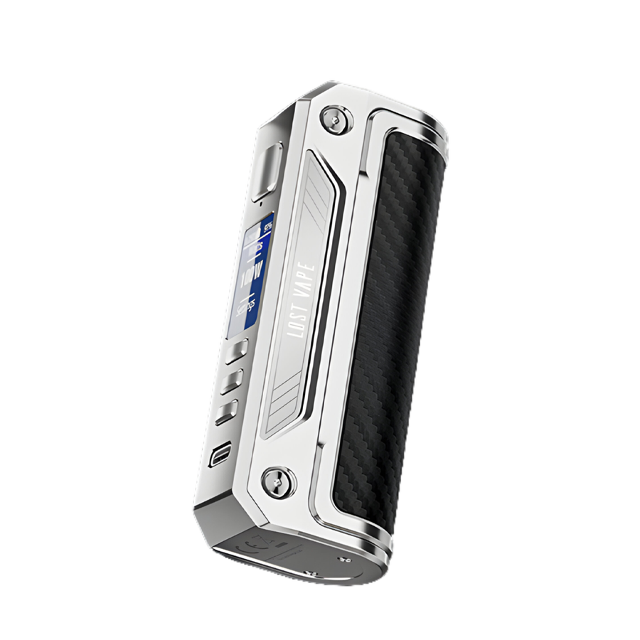 Lost Vape Thelema Solo DNA 100C Box-Mod Kit SS/Carbon Fiber  