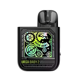 Lost Vape Ursa Baby 2 Pod System Kit Pop Black ☓ Time Gear  