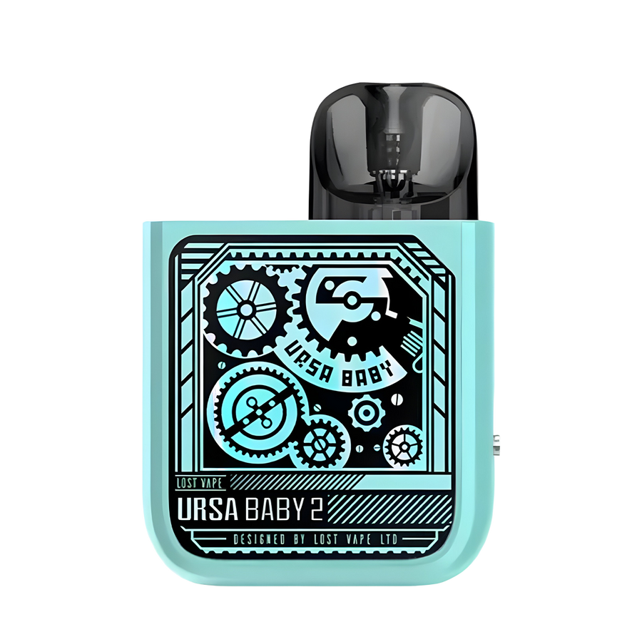 Lost Vape Ursa Baby 2 Pod System Kit Pop Blue ☓ Time Gear  