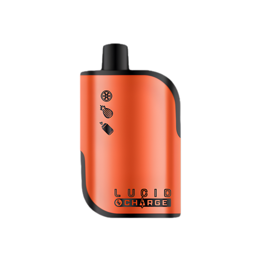 Lucid Charge 7000 Disposable Vape Orange Pineapple Ice  