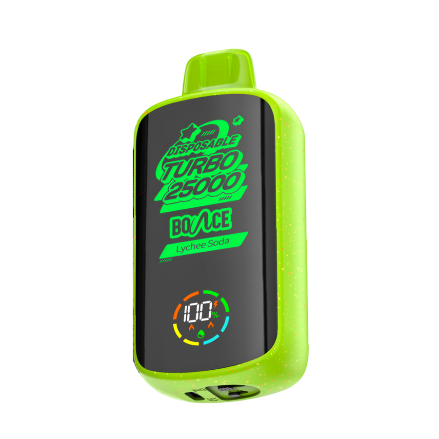 Bounce Turbo 25K Disposable Vape Lychee Soda  