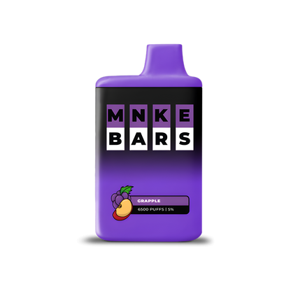 MNKE Bars 6500 Disposable Vape Grapple  