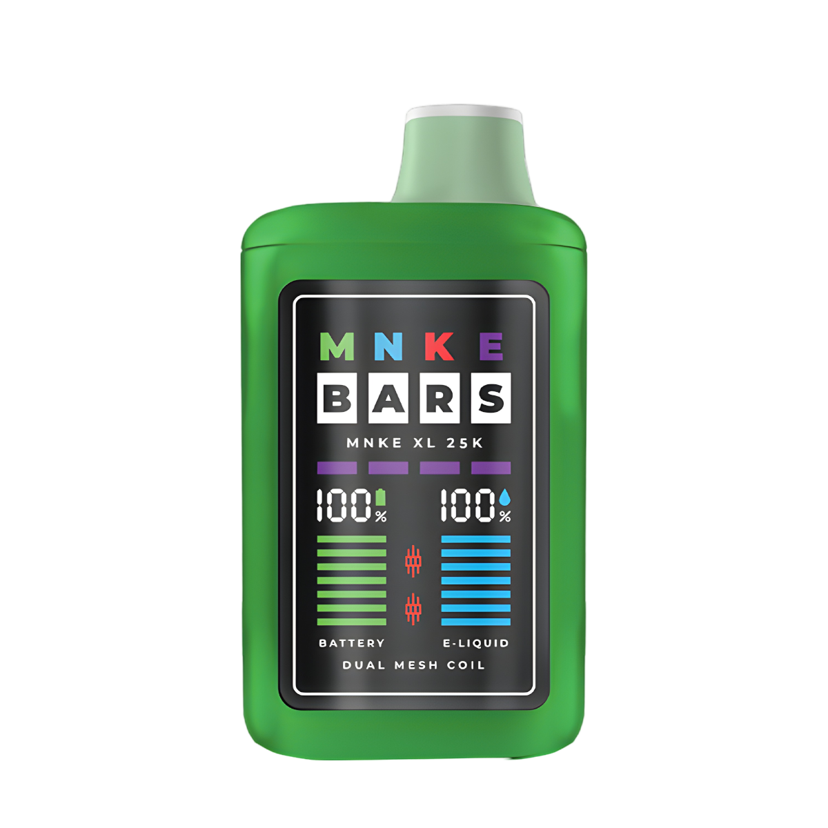 MNKE Bars XL 25K Disposable Vape Cucumber Mint  