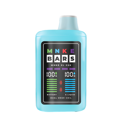 MNKE Bars XL 25K Disposable Vape Fresh Mint  