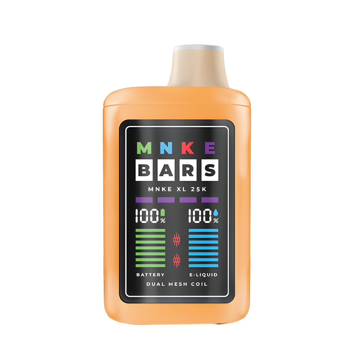 MNKE Bars XL 25K Disposable Vape Peach Mango Pear  