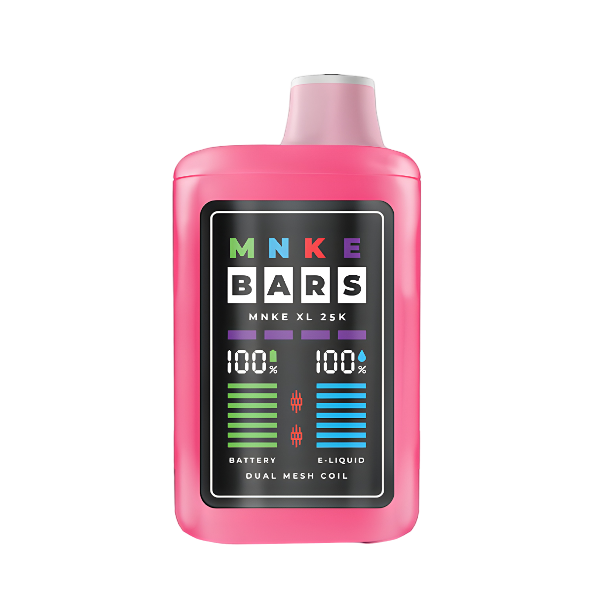 MNKE Bars XL 25K Disposable Vape Pink Burst  
