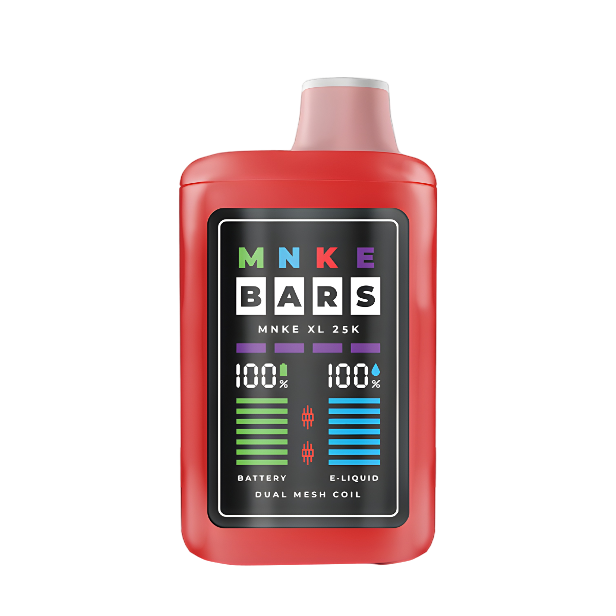MNKE Bars XL 25K Disposable Vape Strawberry Mint  