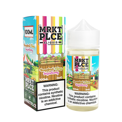 MRKT PLCE Freebase Vape Juice 0 Mg Grapefruit Citrus Sugarberry 