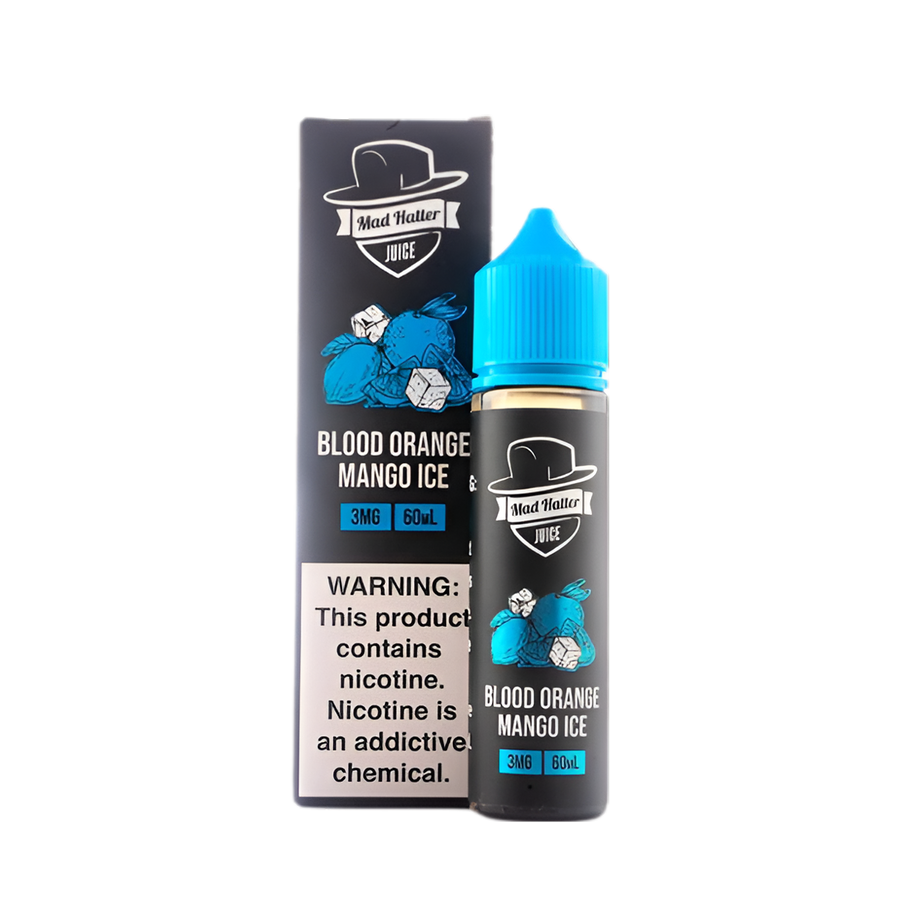 Mad Hatter Freebase Vape Juice 3 Mg 60 Ml Blood Orange Mango Ice