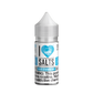 Mad Hatter I Love Salt Nicotine Vape Juice 25 Mg Blue Strawberry 