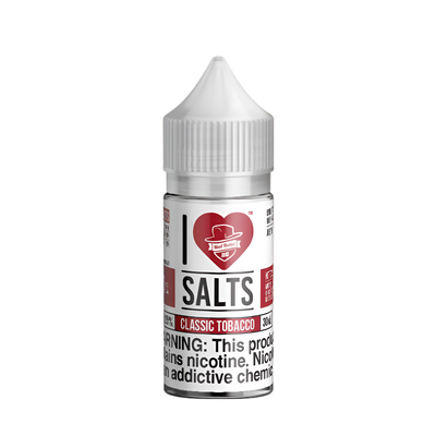 Mad Hatter I Love Salt Nicotine Vape Juice 25 Mg Classic Tobacco 