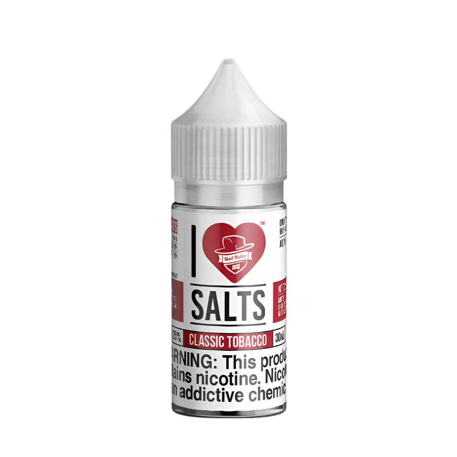 Mad Hatter I Love Salt Nicotine Vape Juice 25 Mg Classic Tobacco 