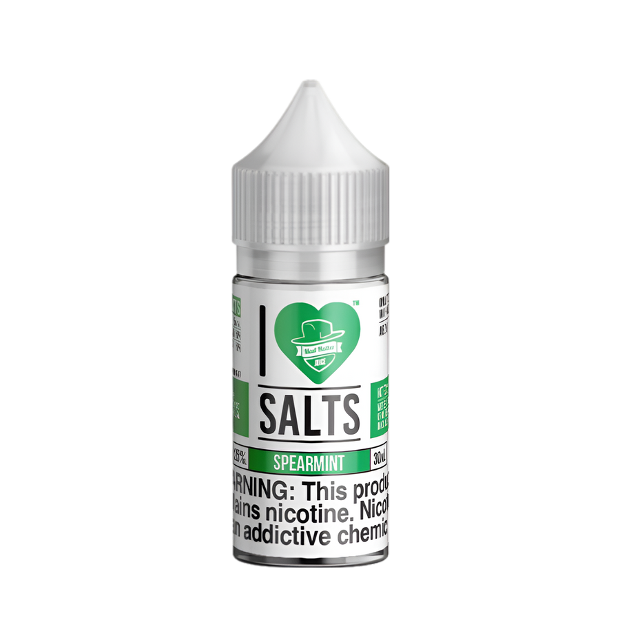 Mad Hatter I Love Salt Nicotine Vape Juice 25 Mg Spearmint 