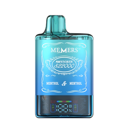 Memers Switcher S22K Disposable Vape Kit Menthol/Menthol  