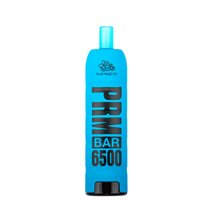 PRM Bar 6500 Disposable Vape Blue Razz Ice  