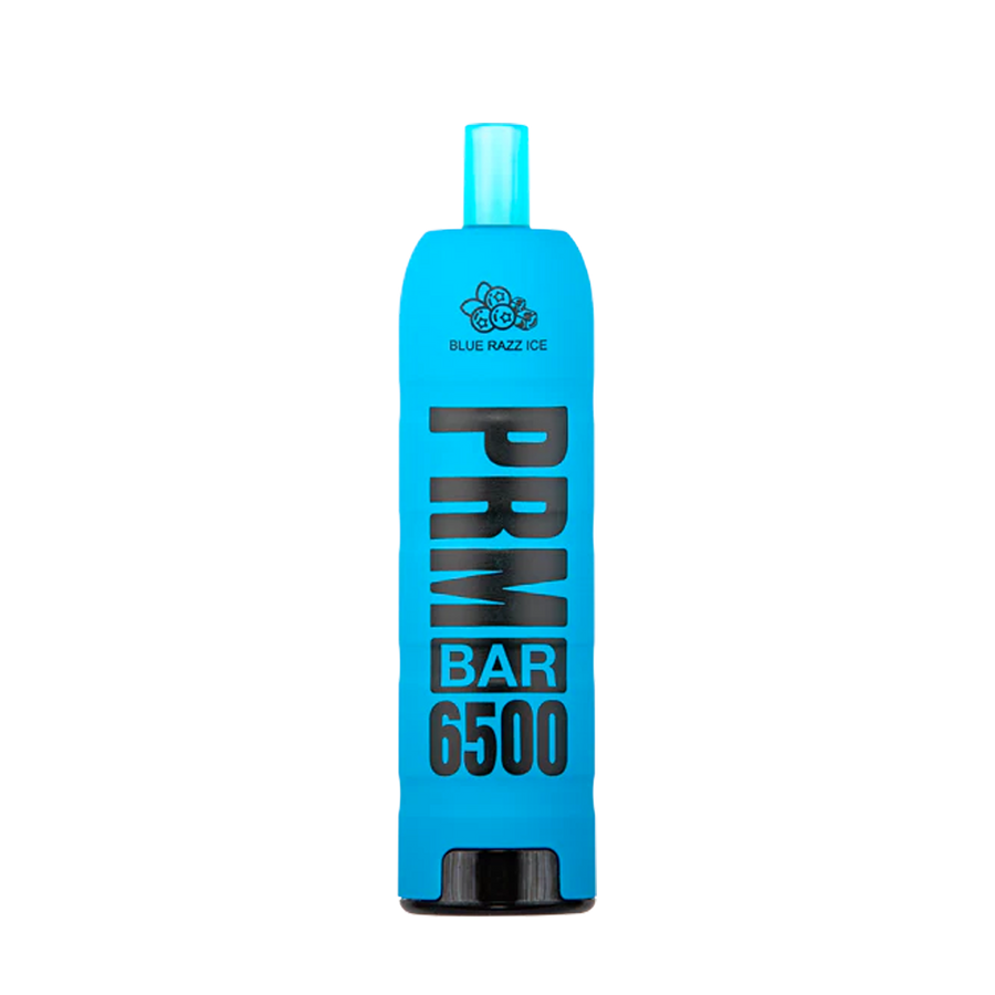 PRM Bar 6500 Disposable Vape Blue Razz Ice  