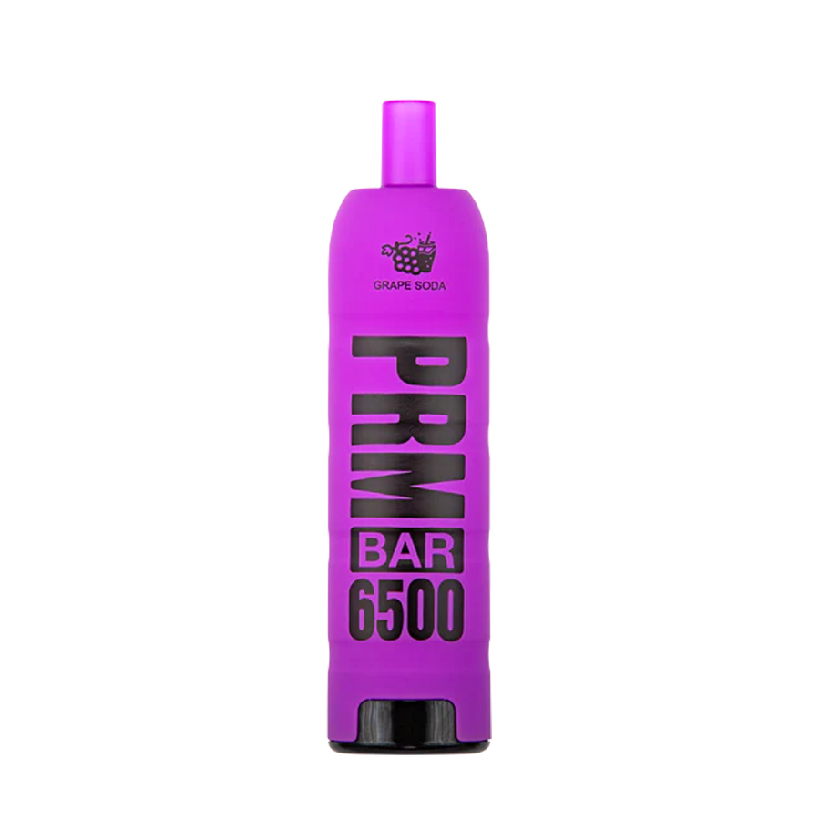 PRM Bar 6500 Disposable Vape Grape Soda  