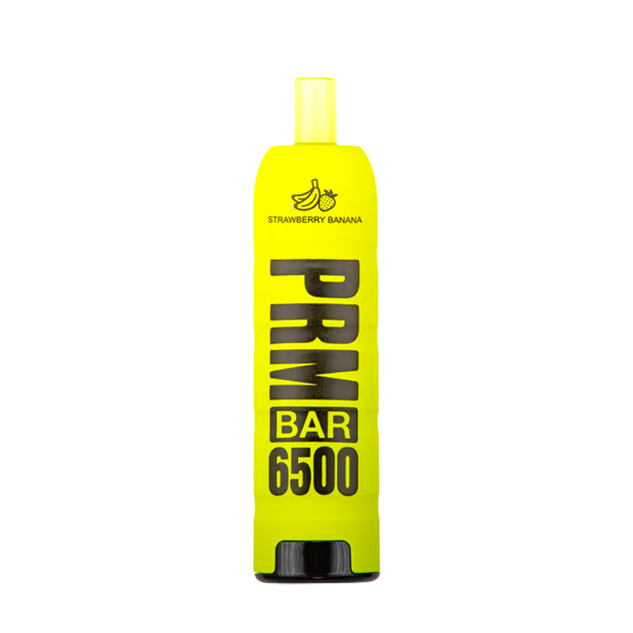 PRM Bar 6500 Disposable Vape Strawberry Banana  